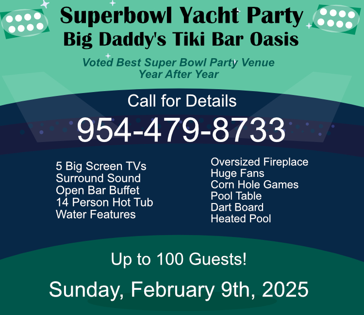 Superbowl Yacht Party