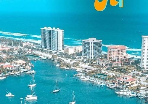 a city with a large body of water. featuring Boca Raton and private yacht rentals in Boca Raton